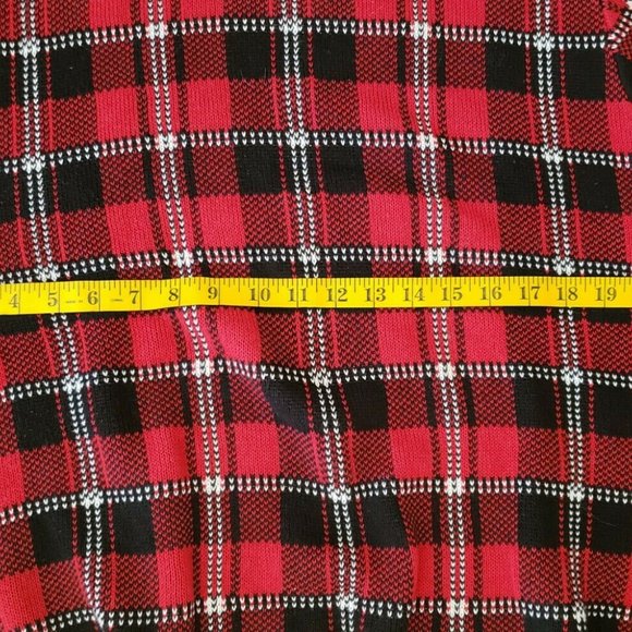 Saddlebred Men's Sweater Christmas Red Green Size M Grandpas Heavy 100% Cotton - Picture 2 of 7